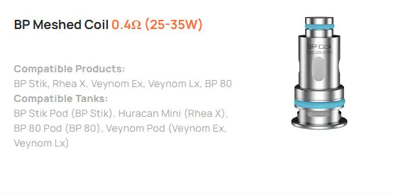 Aspire BP Replacement Coils - image 5