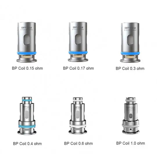 Aspire BP Replacement Coils