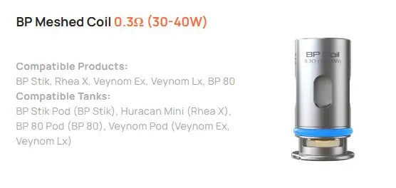 Aspire BP Replacement Coils - image 6