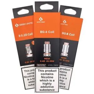 Geekvape B Coils for Aegis Boost | Nano 1.2 ohm | PACK SALE Geekvape B Coils for Aegis Boost | o 1.2 ohm | PACK SALE