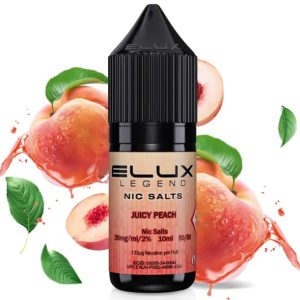 juicy peach by elux legend e liquid nic salt 817.jpg