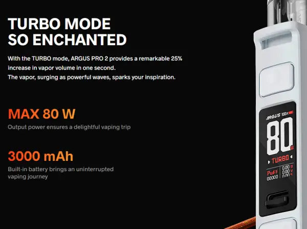 VooPoo Argus Pro 2 Vape Pod Kit - image 8