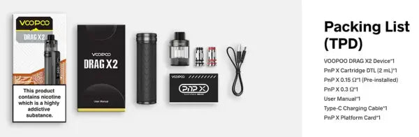 VooPoo Drag X2 Vape Pod Kit - image 12